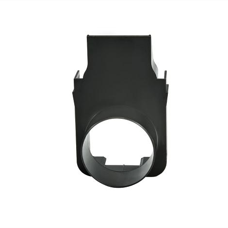Luxe Drain eindplaat met horizontale uitloop dia 50mm