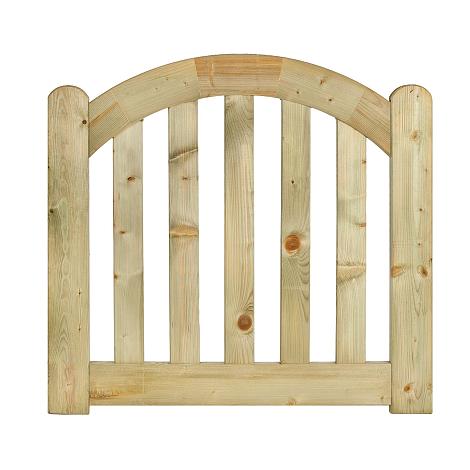 Tuinhekdeur geïmpregneerd - H80xB100XD4cm de Luxe
