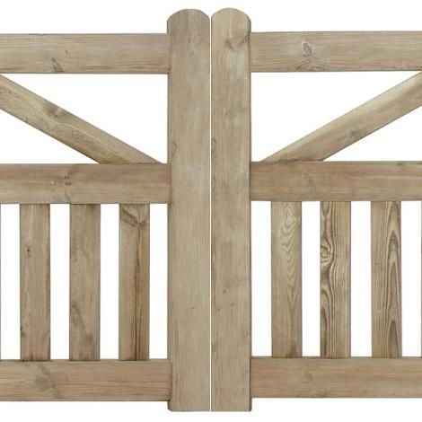 Inrijpoort - H120xB360 set (2x180cm)