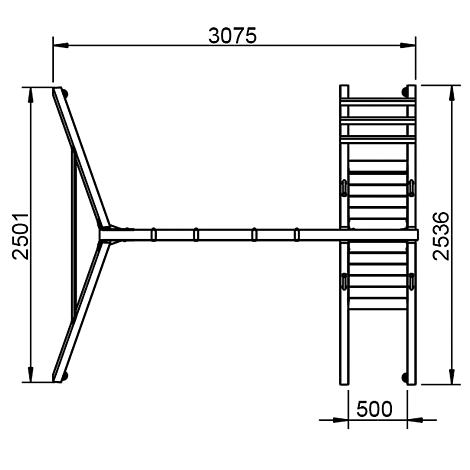 Houtpakket - Schommel Deckswing Basic