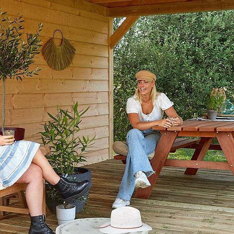 Hardhouten picknicktafel - Business