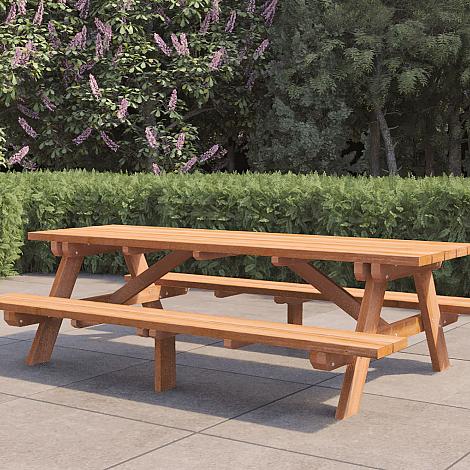 Hardhouten picknicktafel - Giant