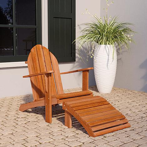 Hardhouten stoel - Relax