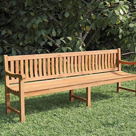 Teak tuinbank - Bretagne 250 cm