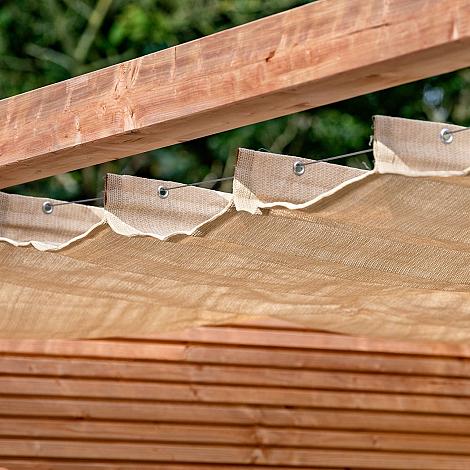 Schuifzeil - 300x500cm zand/beige