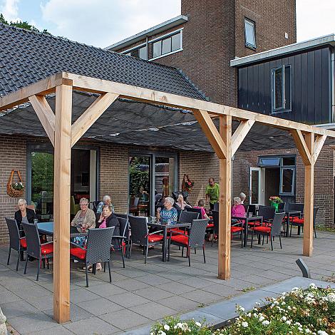 Schuifzeil - 300x500cm zilver/grijs