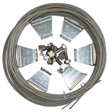 Schuifzeil - Bevestigingsset