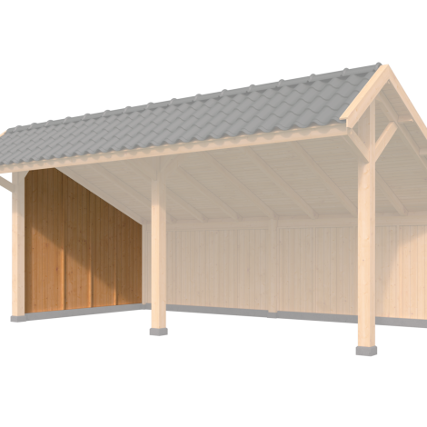 Voor- / achterwandmodule type P - 1980x2300mm