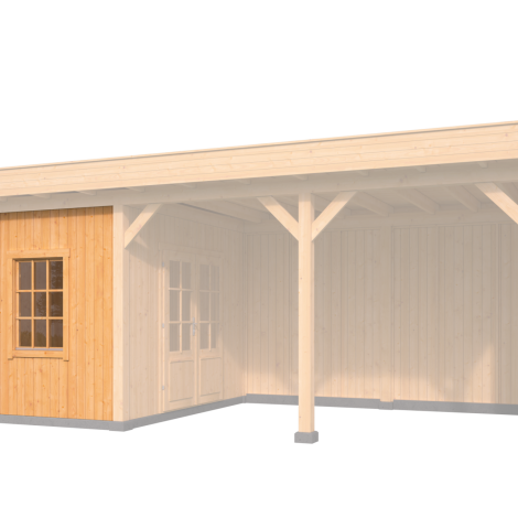 Voor- / achterwandmodule type P - 1980x2300mm