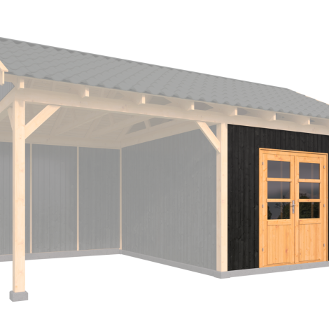 Voor- / achterwandmodule type P - 1980x2300mm