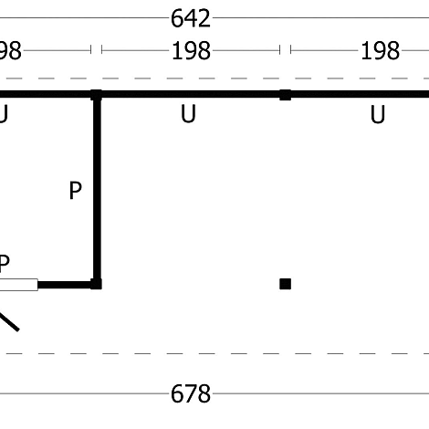 Bergen L Type 7 - Potdekselplank blank