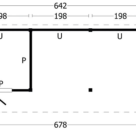 Bergen L Type 7 - Potdekselplank zwart