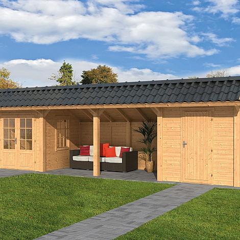 Bergen L Type 12 - Potdekselplank blank