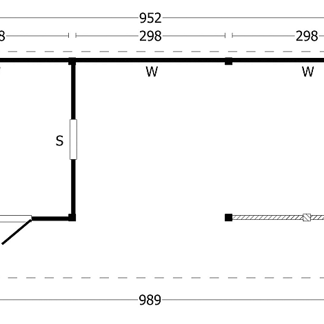 Bergen XL Type 8 - Potdekselplank blank