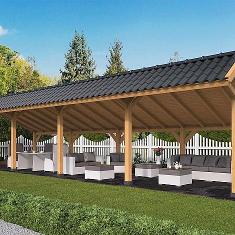 Bergen XL Type 9 - Potdekselplank blank