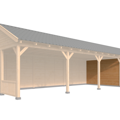 Zijwandmodule type T - 3480x2300mm