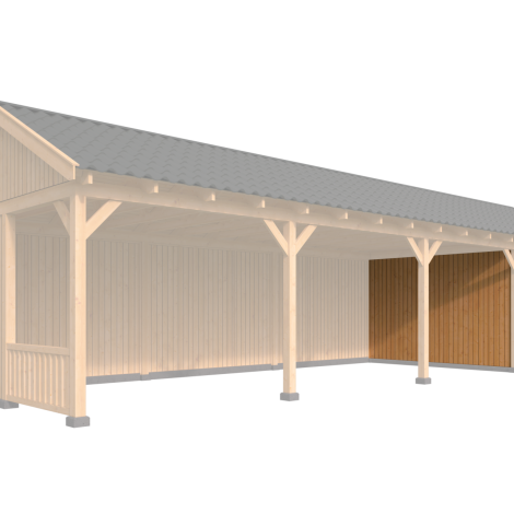 Zijwandmodule type T - 3480x2300mm