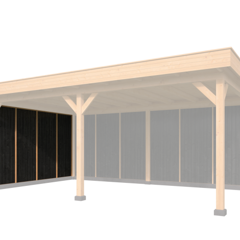 Zijwandmodule type T - 3480x2300mm