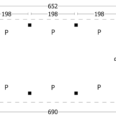 Oslo L Type 5 - Potdekselplank blank