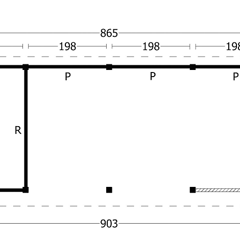 Oslo L Type 10 - Potdekselplank blank