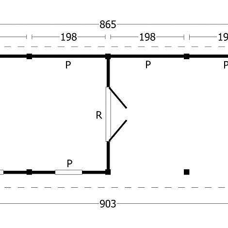 Oslo L Type 11 - Potdekselplank blank