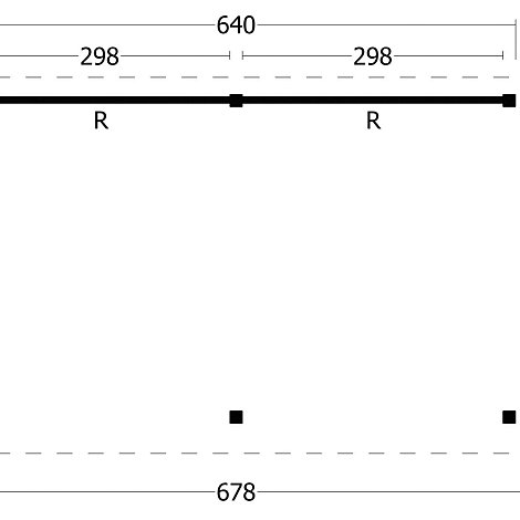 Oslo XL Type 2 - Potdekselplank zwart