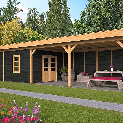 Oslo XL Type 11 - Potdekselplank zwart