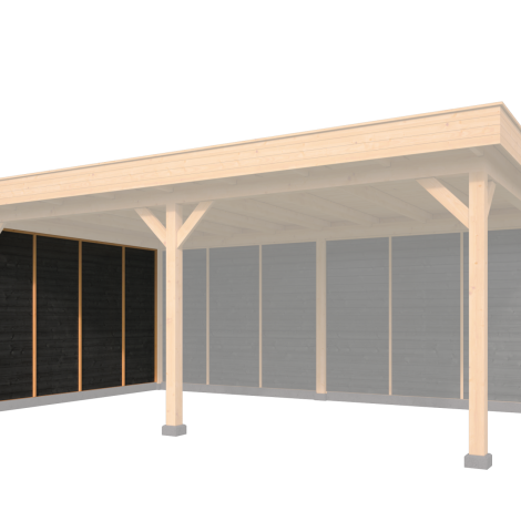 Zijwandmodule type T - 3480x2300mm