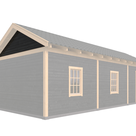 Topgevel type Z Hamar XL - 3480x2300mm