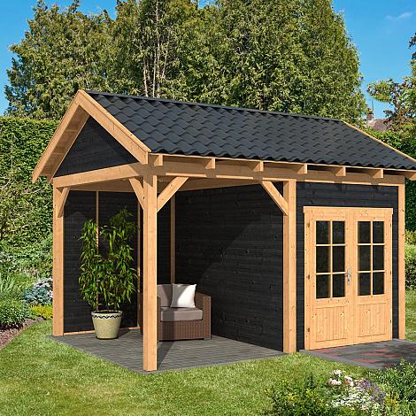 Hamar L Type 3 - Potdekselplank zwart