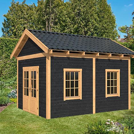 Hamar L Type 4 - Potdekselplank zwart