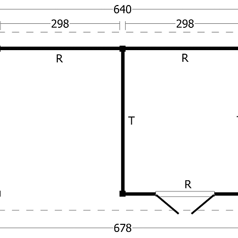 Hamar XL Type 3 - Potdekselplank zwart