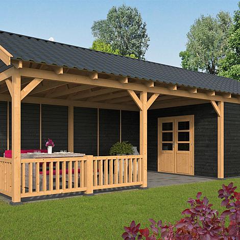 Hamar XL Type 7 - Potdekselplank zwart