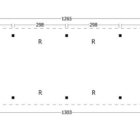 Hamar XL Type 9 - Potdekselplank blank