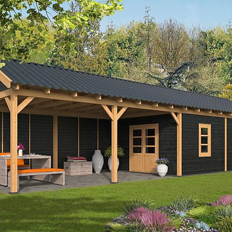 Hamar XL Type 11 - Potdekselplank zwart