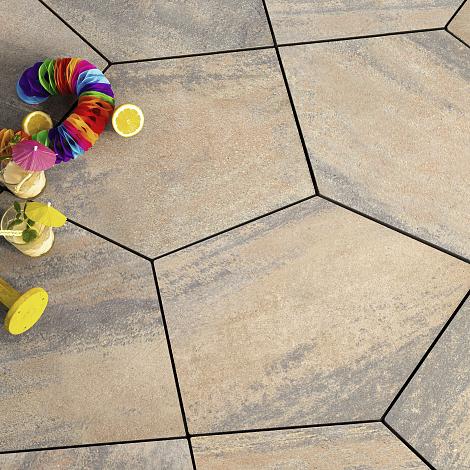 Pentagon - Oker/Rood/Bruin