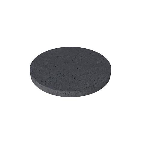 Schellevis tegel - ROND 100x8 cm Antraciet