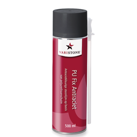 PU Fix eco spuitlijm 500 ml ANTRACIET