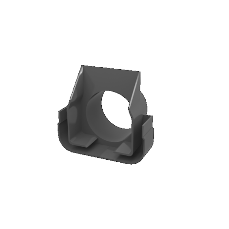 Luxe Drain mini eindplaat met horizontale Zij uitloop dia 40mm