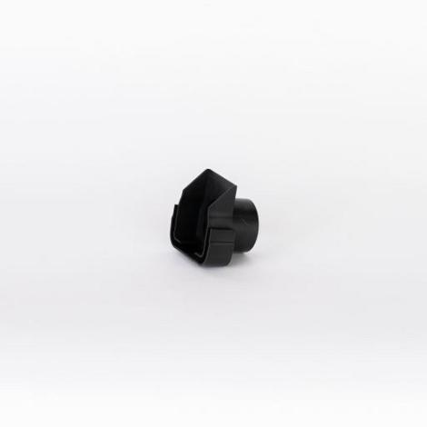 Luxe Drain mini eindplaat met horizontale Zij uitloop dia 40mm