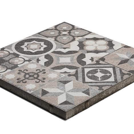 Campino 60x60x4 cm - Mosaic - Taupe