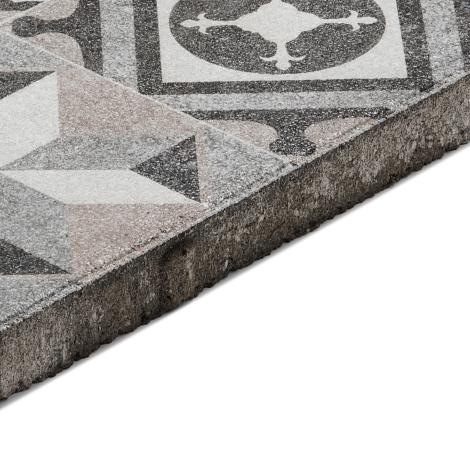 Campino 60x60x4 cm - Mosaic - Taupe