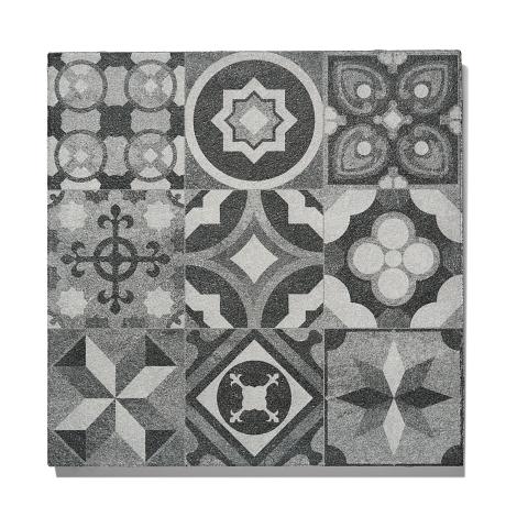 Campino 60x60x4 cm - Mosaic - Grey