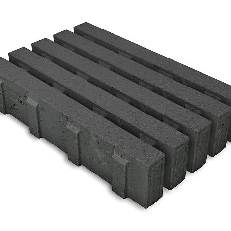 Piedra ECO - 60x40x12 Zwart