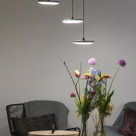 DISC PENDANT  - BLACK