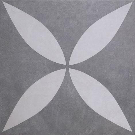 Ingresso Flower Carbona - 60x60x4 cm