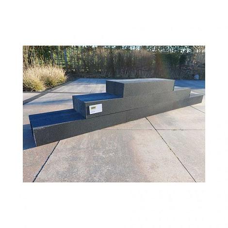 GeoPlano stapelblok 60x12x10 Zwart