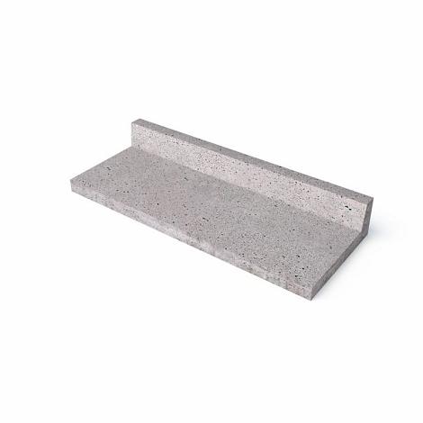Schellevis L-model 100x40x15 cm grijs