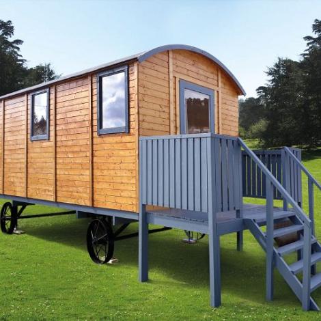 Luxe veranda A - t.b.v. zigeunerwagen met vooringang