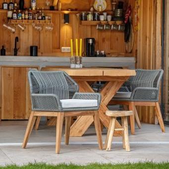 Tuinset teak - Stoel Granada